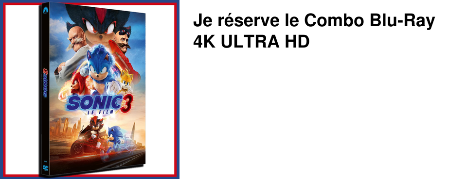 Je r�serve le Combo Blu-Ray 4K ULTRA HD